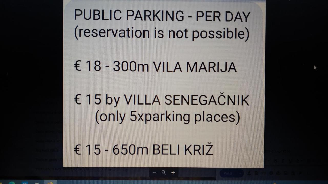 Villa Senegacnik ปอร์โตรอซ ภายนอก รูปภาพ