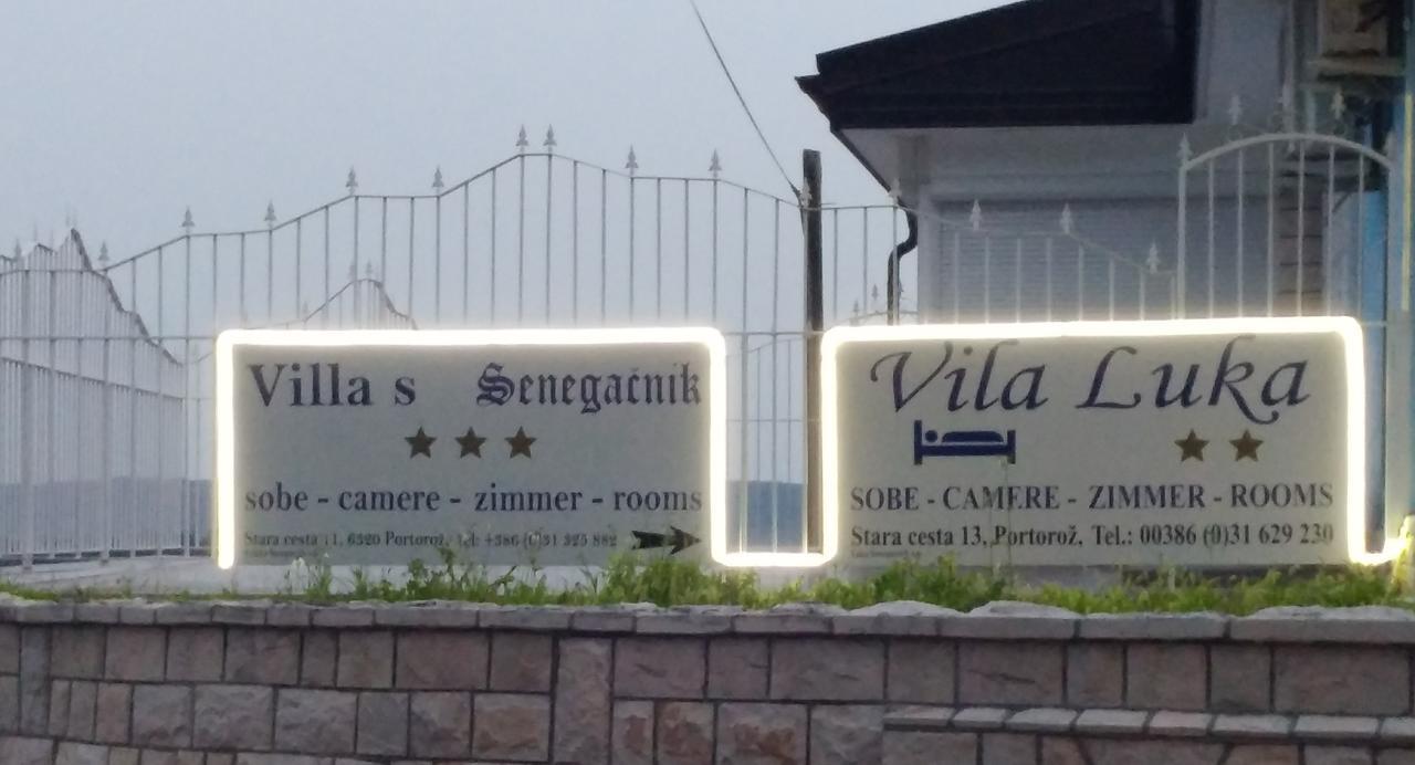 Villa Senegacnik ปอร์โตรอซ ภายนอก รูปภาพ